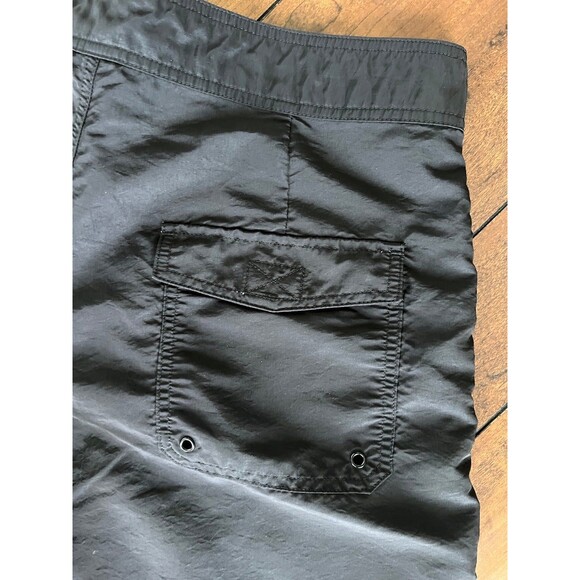 The North Face Board Shorts Swimming Black Nylon Size 34 Mens - Picture 6 of 11